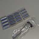 Schick Hydro Dry Skin Razors for Men | 5-Blade Mens Razors for Shaving, 1 Mens Razor Handle with 17 Razor Blades Refills (Black)