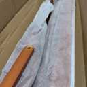 Adjustable Wooden Painting Easel, Pine Art Easel Stand Hold up to 43'', Painting Canvas for Wedding Sign and Poster, Drawing for Adults, Begginners and Students, Walnut, 22.5*33*59 inches