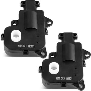 LUJUNTEC 2PCS Blend Door Actuator Replaces 604-001 Replacement For 1999-2004 for Jeep Grand Cherokee, Air Door Actuator, HVAC Blend Control Actuator