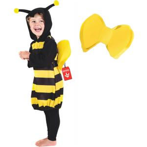 fun shack Bumble Bee Costume Toddler, Bumblebee Costume Toddler, Baby Bee Costumes Kids, Boys Halloween Costumes (1-2 Years)