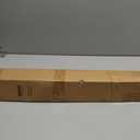 White Tension Curtain Rod 51-145In, Extra Long Adjustable Tension Rod No Drilling for Window or Bathroom,Outdoor Curtain Rod for Patio, Easy to Install, Never Rust, Rod Diameter 1.26 Inches-White