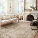 Loloi Margot Collection MAT-01 Antique/Sage 7'-6" x 9'-6" Area Rug feat. CloudPile, No-Shed Easy Clean Large Patterned Area Rug for Living Room, Bedroom, Dining Area