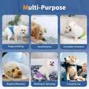Vecomfy Dog Belly Bands for Male Dogs Diapers(5 Pack),Premium Washable Reusable Small Dog Belly Wrap Leakproof Puppy Diapers,S