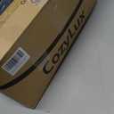 CozyLux California King Comforter Set Black, 3 Pieces Cal King Solid Breathable Quilted Bedding Sets, Cozy Luxury Fluffy Soft Bed Sets with Down Alternative Comforter and 2 Pillowcases for All Season