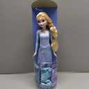 Mattel Disney Frozen Elsa Fashion Doll Set, Spin & Reveal with 11 Surprises Including 5 Accessories, 5 Stickers & Play Scene, Inspired by Disney Movie