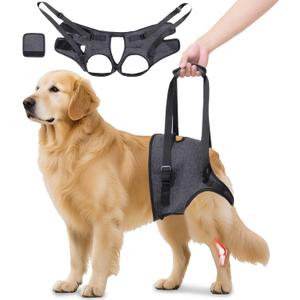 Dog Support Harness for Back Legs, Adjustable Rear Hind Leg Sling for Medium & Large Senior Dogs