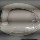 KOHLER CACHET Nightlight Soft Close Toilet Seat Elongated, ReadyLatch, Grip-Tight Hardware, Biscuit