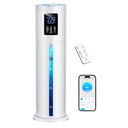 2.1Gal/8L Smart Humidifier Large Room, Top Fill Humidifiers for Bedroom with Diffuser, 7 Color Lights,16H Timer, Auto Mode, APP Remote Control, 4 Levels Cool Mist Air Humidifier for Plants Home Office