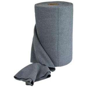 CYC: GREY PERFORATED MICROFIBER ROLL  260 GSM (12 X 12) 30 SHEETS PER ROLL
