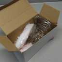 Poen Easter Tree Topper with Bunny Ears Metal Spiral Bunny Ornaments Rabbit Christmas Tree Decor for Easter Holiday Decoration Spring Party Supplies(5.6 Inches)