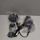 Hair Dryer with Comb | 1800W Blow Dryer with Diffuser for Curly Hair | Plasma Ionic Hairdryer for Frizz Control | Foldable & Protable Design for Travel | 6.5 ft ALCI Cord (Black)