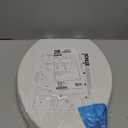 KOHLER 20110-0 Brevia, Slow Close Toilet Seat, Elongated Toilet Seat, Grip-Tight Bumpers Quick-Attach Hardware, White