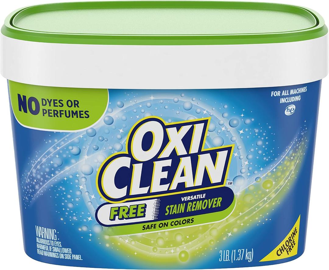 OxiClean Versatile Stain Remover Free, 3 lbs.
