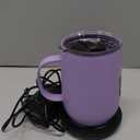 Kepwam Self Heating Coffee Mug T2, 16oz Smart Heated Coffee Mug, 150 Min Battery Life - Hot up to 149 Temperature Control Coffee Mug Warmer, Gifts for Dad Mom (No APP) (Lilac Violet)