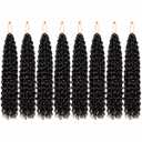 Pre Looped GoGo Curl Crochet Hair
Curly Crochet Hair for Black Women, Prelooped Deep Wave, Synthetic Water Wave Braids, Bohemian Braiding Hair
Amazon's Choice