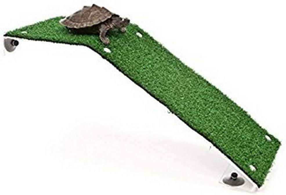 Penn-PLAX Reptology Turtle Basking Platform Ramp Also Great for Frogs, Newts, Salamanders, and Axolotls 17.5 x 6