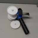 LookFox Backer Rod Insertion Tool, Depth-Adjustable with Auxiliary Wheels, Equipped with 4 Interchangeable Wheels, for Concrete Joint Sealing, Road Construction and Construction Projects