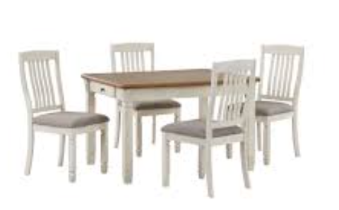 HD Designs Alden 5 Piece Dining Set 36" x 48" HD Designs Alden 5 Piece Dining Set 36" x 48"