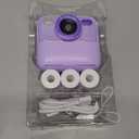Kids Instant Digital Cameras for Boys and Girls, 1080P HD Dual-Lens Selfie Digital Camera with Print Paper & 32G Card, Christmas Birthday Gifts Toys for Toddler and Teenagers Age 3-16 Years Old (Purple)