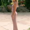 UEU Womens Skirt Set 2 Piece Outfits Summer Trendy Crop Sleeveless Tank Top High Waist Bodycon Maxi Long Dress Sets (L)