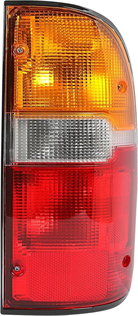 ECOTRIC Tail Light Lamp w/Bulb(s) Compatible with 1995-2000 Toyota Tacoma Truck Replace for TO2801116 8155004030 Rear Taillight Signal Brake Light Passenger Side Right RH ECOTRIC Tail Light Lamp w/Bulb(s) Compatible with 1995-2000 Toyota Tacoma Truck Replace for TO2801116 8155004030 Rear Taillight Signal Brake Light Passenger Side Right RH