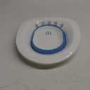 Sitz Bath for Toilet Seat, Hemorrhoids and Postpartum Care - Yoni Steam Seat - Pregnant Women and Perineal Care, Sits Bath Kit for Women - Collapsible (Blue)