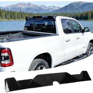Rear Roof Cab Spoiler Visor Wing Fit for Dodge RAM 1500 2019-2026 Accessories Big Horn/Laramie/Limited/Lone Star/Longhorn/Rebel/Tradesman/TRX/Express Sport Style Top Lip Exterior