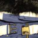 Zwurew Womens Winter Ski Suit Outdoor Sports Waterproof Snowsuit Fur Collar Ski Jumpsuit Coat (Large, 02 Royal Blue)