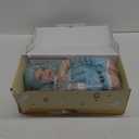 JIZHI Lifelike Reborn Baby Dolls - 18 Inch Realistic-Newborn Baby Dolls Blond Girl Handmade Real Life Toddler Dolls with Clothes for Kids Age 3+