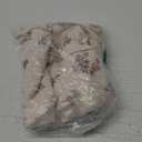 BuLuTu Kids Toddler Muslin Pillowcase Girls Boys Shabby Chic Floral Pillow Cases for Standard Pillow Kids Cotton Pillow Covers, 1 Pack, Envelope Closure, Machine Washable 19"W x 29"L