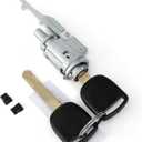 Ignition Switch Lock Cylinder w/ 2 Keys Compatible with Honda Accord Civic Crosstour CR-V CR-Z Element Fit Insight Odyssey S2000 Acura MDX RDX TL TSX ZDX 06351-TE0-A11