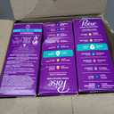 Poise Ultra Thin Incontinence Pads & Postpartum Pads for Bladder Leaks, 3 Drop Light Absorbency, Regular Length, 144 Count