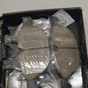 TRQ Front Ceramic Brake Pad Set Includes Contact Point Grease Compatible with 2014-18 Jaguar XJ Supercharged 2014-18 XJ L Supercharged 2014-17 XJR 2018-19 XJR575