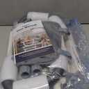 Foldable Bed Rails for Elderly Adults Safety - Bed Side Assist Rail for Seniors with Extendable Guard Rails & Storage Bag, Adjustable Height Bedrails for Queen King Full Size Bed (White)