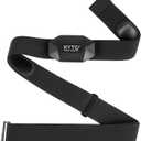 KYTO Heart Rate Monitor Chest Strap, ANT+/ Bluetooth, Compatible with iOS/Android APPs Cycling/Yoga/Basketball/Running (2809B)
