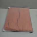 Aormenzy Soft Cozy Acrylic Throw Blanket, Cable Knit for Couch or Bed, Rust (1.7lb) 50x60