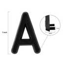 Letter Board Letters Only,850 PRE-Cut Characters with Sorting Tray,Felt Board Letters (3/4 Inch Multicolor)