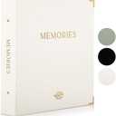 Beautiful Linen Photo Album For 4x6 Photos - Safely Holds Up To 500 Pictures of Unique Memories - The Perfect Large Photo Book To Store All Pictures of Treasured Family, Baby or Wedding Moments