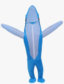 Homoyoyo Party Inflatable Dinosaur Costume Reusable for Birthday Halloween Masquerade Events