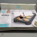 Martha Stewart 12"x 22" XL Electric Griddle, Ceramic Nonstick Flat Top