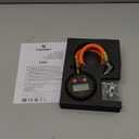 ETENWOLF T400 Digital Tire Pressure Gauge 0-250 PSI, ANSI B40.7 2A Grade High Precision(Plus-Minus 0.5%), Tire Gauge for Tire Pressure with Rubber Hose and Backlit LCD, Car Accessories