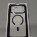 Miracase for iPhone 17 Pro Max Case 6.9" Full-Body Phone Case with Built-in Glass Screen Protector& Full Camera Protector,[Magnetic with MagSafe] Drop Proof 17 ProMax Cover, Blue