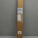 LazBlinds No Tools No Drill 1" Vinyl Mini Blinds, Cordless Blinds for Windows, Light Filtering Horizontal Window Blinds & Shades, 30" W x 64" H, White