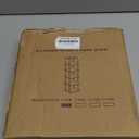 Vertical Shoe Rack - Tall Narrow Shoe Rack Organizer for Small Spaces,5 Tier Bamboo Shoen Shelf for Entryway,Closet,Corner,Doorway,Skinny Shoe Shelf Space Saving Shoe Storage,Free Stackable DIY (Black)