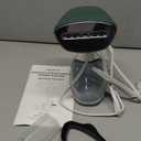 KEENSTAR Steamer for Clothes, Portable Handheld Garment Steamer, 1500W 2 in 1 Fabric Wrinkles Remover, 30-Second Fast Heat-up, 250ml Detachable Water Tank, Steam Iron for Home and Dorm (120V Only) (Black)