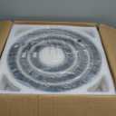 diisunbihuo 42" Dimmable Fandeliers Modern Crystal Ceiling Fan with Lights LED Invisible Fandelier Crystal Chandelier Fan 3 LED Color Change with Memory Function - Amazon.com