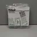 HALO 70PS Recessed Light Trim with Frosted Albalite Lens, White, 6 in.