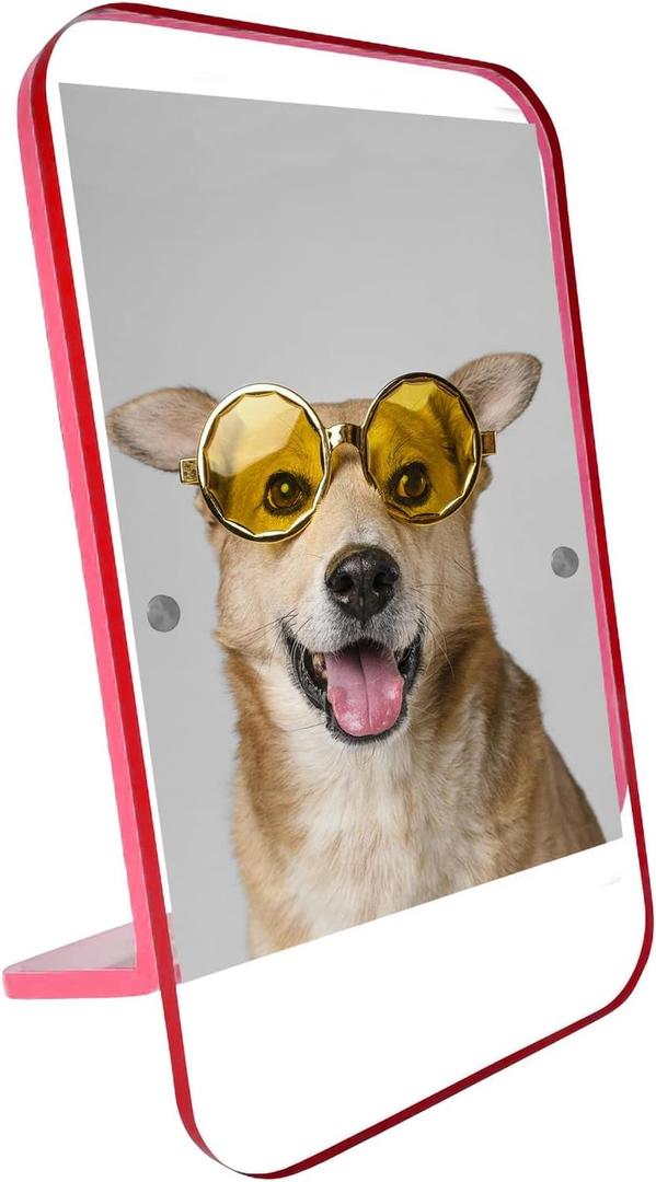 Colorful Magnet Picture Frames - Red Acrylic Frame