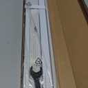 LazBlinds No Tools No Drill 1" Vinyl Mini Blinds, Cordless Blinds for Windows, Light Filtering Horizontal Window Blinds & Shades, 28" W x 64" H, White