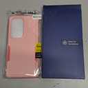 RMOCR Case for Samsung Galaxy S25 Ultra, Full Body Heavy Duty Rugged Shockproof Protective Phone Cover with Lanyard Strap, Tempered Glass Screen Protector and Camera Lens Cover, Cute Pink